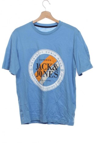 Мъжка тениска Jack & Jones, Размер XS, Цвят Син, Цена 38,99 лв.