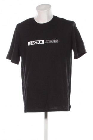 Мъжка тениска Jack & Jones, Размер XL, Цвят Черен, Цена 42,99 лв.