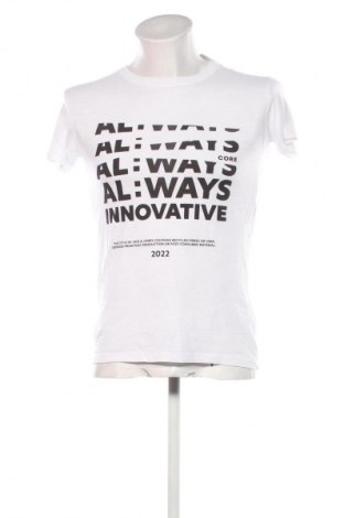 Męski T-shirt Jack & Jones, Rozmiar S, Kolor Biały, Cena 68,33 zł