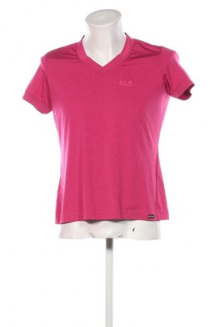 Męski T-shirt Jack Wolfskin, Rozmiar M, Kolor Różowy, Cena 75,99 zł