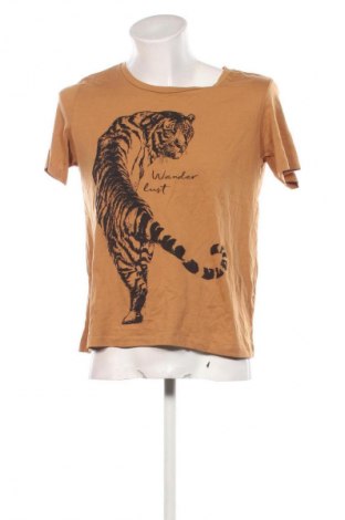 Herren T-Shirt KappAhl, Größe L, Farbe Braun, Preis 9,99 €