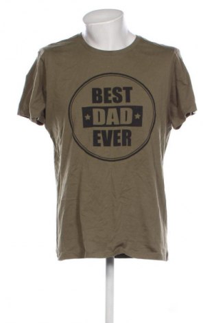 Ανδρικό t-shirt KappAhl, Μέγεθος L, Χρώμα Πράσινο, Τιμή 8,99 €