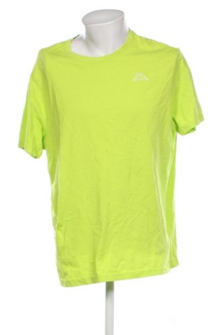 Ανδρικό t-shirt Kappa, Μέγεθος XXL, Χρώμα Πράσινο, Τιμή 20,41 €