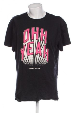 Tricou de bărbați Kendall & Kylie, Mărime XL, Culoare Negru, Preț 158,00 Lei