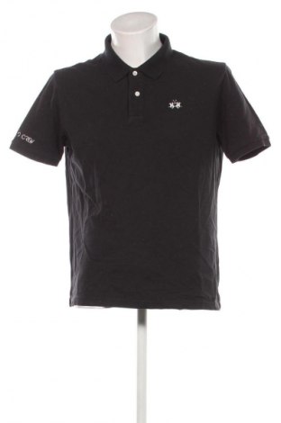 Męski T-shirt La Martina, Rozmiar XL, Kolor Czarny, Cena 180,99 zł