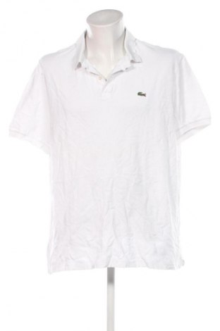 Ανδρικό t-shirt Lacoste, Μέγεθος 4XL, Χρώμα Λευκό, Τιμή 35,99 €