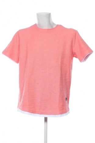 Męski T-shirt Leif Nelson, Rozmiar XL, Kolor Różowy, Cena 101,99 zł