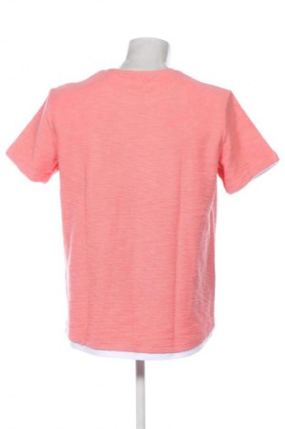 Męski T-shirt Leif Nelson, Rozmiar XL, Kolor Różowy, Cena 101,99 zł