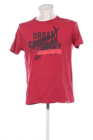 Herren T-Shirt Lerros, Größe L, Farbe Rot, Preis € 10,99