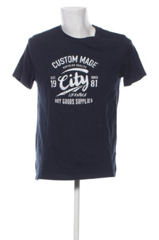 Ανδρικό t-shirt Livergy, Μέγεθος L, Χρώμα Μπλέ, Τιμή 10,42 €