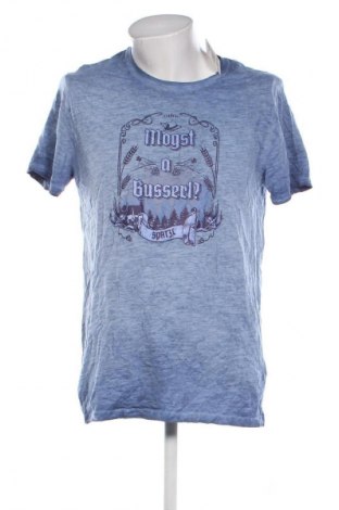 Herren T-Shirt Livergy, Größe L, Farbe Blau, Preis 13,99 €