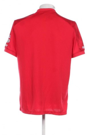Ανδρικό t-shirt Macron, Μέγεθος XXL, Χρώμα Κόκκινο, Τιμή 12,99 €