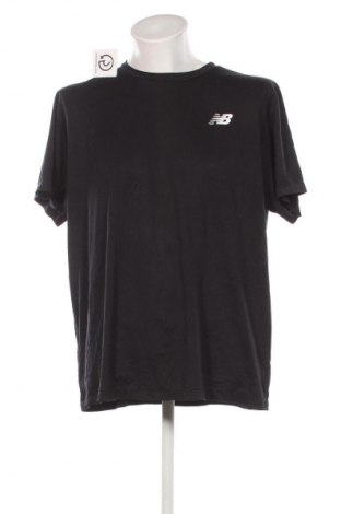 Ανδρικό t-shirt New Balance, Μέγεθος XXL, Χρώμα Μαύρο, Τιμή 17,99 €