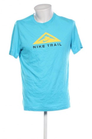 Herren T-Shirt Nike, Größe M, Farbe Blau, Preis 18,99 €