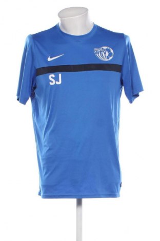 Мъжка тениска Nike, Размер XL, Цвят Син, Цена 27,99 лв.