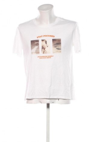 Ανδρικό t-shirt Oui, Μέγεθος S, Χρώμα Λευκό, Τιμή 39,99 €