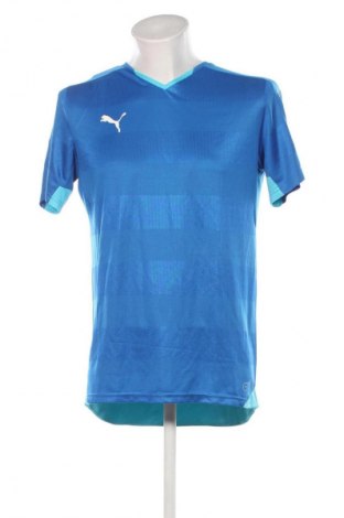 Męski T-shirt PUMA, Rozmiar L, Kolor Niebieski, Cena 63,14 zł