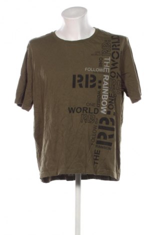 Herren T-Shirt Rainbow, Größe XXL, Farbe Grün, Preis € 13,99