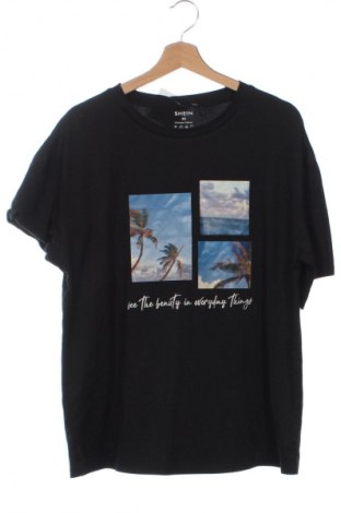 Herren T-Shirt SHEIN, Größe XS, Farbe Schwarz, Preis 9,62 €