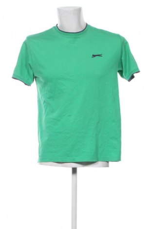 Męski T-shirt Slazenger, Rozmiar M, Kolor Zielony, Cena 57,02 zł