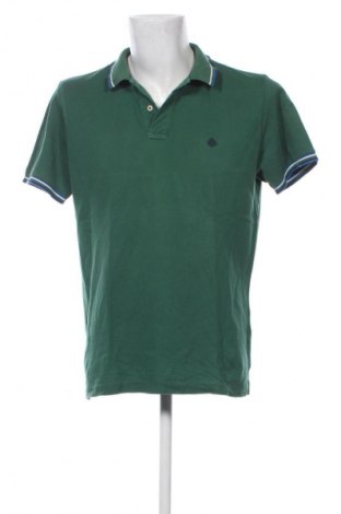 Męski T-shirt Springfield, Rozmiar L, Kolor Zielony, Cena 45,96 zł
