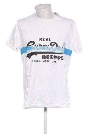 Ανδρικό t-shirt Superdry, Μέγεθος XXL, Χρώμα Λευκό, Τιμή 25,99 €