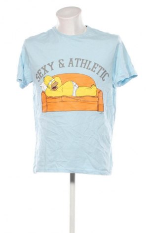 Herren T-Shirt The Simpsons, Größe L, Farbe Blau, Preis 13,99 €