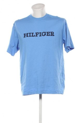 Tricou de bărbați Tommy Hilfiger, Mărime M, Culoare Albastru, Preț 267,99 Lei