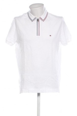 Мъжка тениска Tommy Hilfiger, Размер L, Цвят Бял, Цена 157,99 лв.