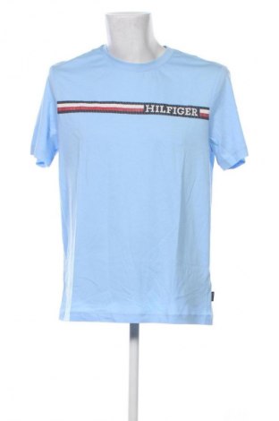 Pánske tričko  Tommy Hilfiger, Veľkosť L, Farba Modrá, Cena  44,95 €