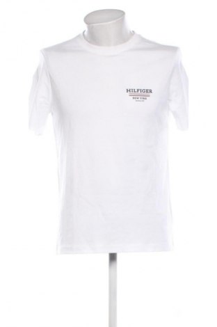 Męski T-shirt Tommy Hilfiger, Rozmiar S, Kolor Biały, Cena 252,99 zł