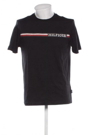 Мъжка тениска Tommy Hilfiger, Размер M, Цвят Черен, Цена 77,99 лв.