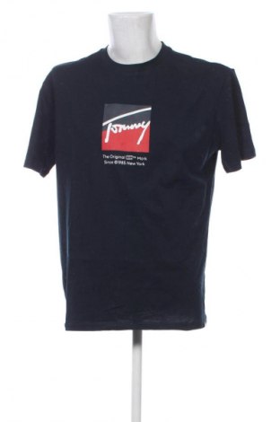 Herren T-Shirt Tommy Jeans, Größe L, Farbe Blau, Preis 48,99 €