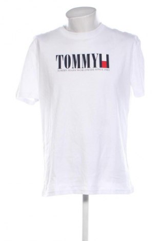 Ανδρικό t-shirt Tommy Jeans, Μέγεθος M, Χρώμα Λευκό, Τιμή 49,99 €