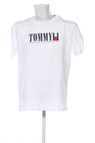 Męski T-shirt Tommy Jeans, Rozmiar M, Kolor Biały, Cena 252,99 zł