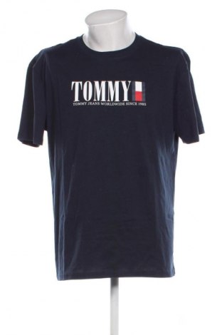 Herren T-Shirt Tommy Jeans, Größe L, Farbe Blau, Preis 53,99 €