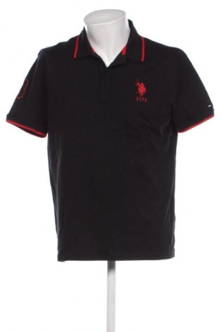 Herren T-Shirt U.S. Polo Assn., Größe XL, Farbe Schwarz, Preis 55,34 €