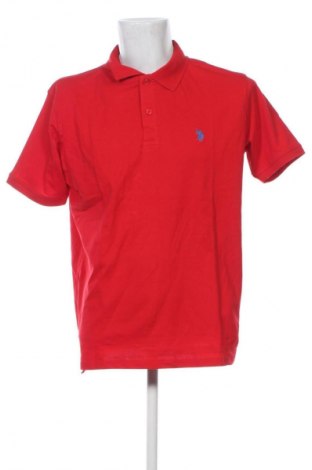 Ανδρικό t-shirt U.S. Polo Assn., Μέγεθος XXL, Χρώμα Κόκκινο, Τιμή 69,99 €