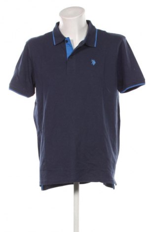 Ανδρικό t-shirt U.S. Polo Assn., Μέγεθος XXL, Χρώμα Μπλέ, Τιμή 69,99 €
