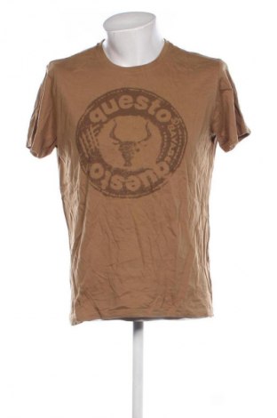 Tricou de bărbați Unbranded, Mărime L, Culoare Bej, Preț 61,99 Lei