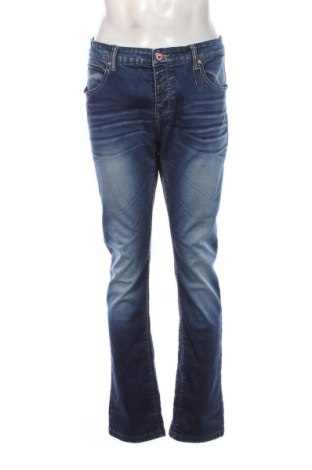 Męskie jeansy Mid Point, Rozmiar XL, Kolor Niebieski, Cena 91,90 zł