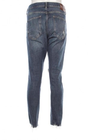 Blugi de bărbați Pull&Bear, Mărime L, Culoare Albastru, Preț 99,00 Lei
