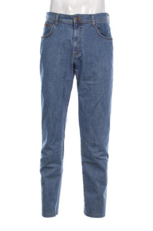 Blugi de bărbați Wrangler, Mărime M, Culoare Albastru, Preț 102,23 Lei