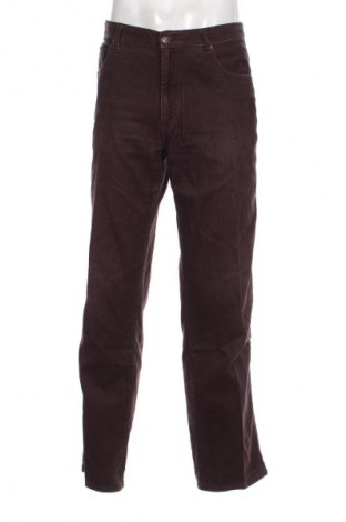 Pantaloni raiați de bărbați Unbranded, Mărime M, Culoare Maro, Preț 99,87 Lei
