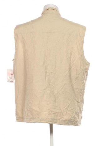 Ανδρικό γιλέκο Unbranded, Μέγεθος 3XL, Χρώμα  Μπέζ, Τιμή 29,99 €