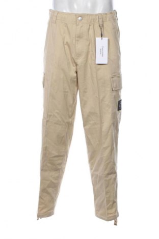 Herrenhose Calvin Klein Jeans, Größe M, Farbe Beige, Preis € 109,99