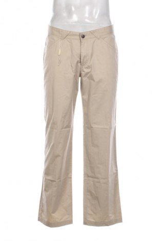 Herrenhose Franco Rossi, Größe L, Farbe Beige, Preis 34,49 €