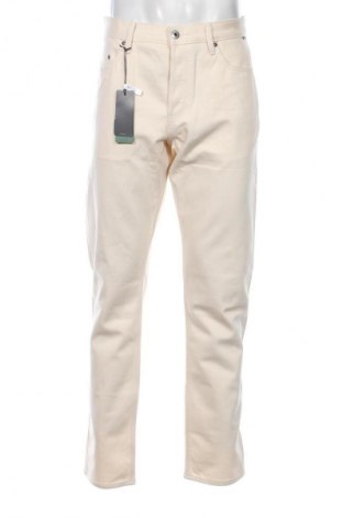 Męskie spodnie G-Star Raw, Rozmiar XL, Kolor ecru, Cena 624,99 zł