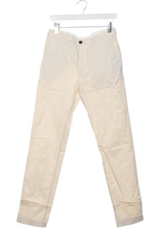 Pantaloni de bărbați Zara, Mărime S, Culoare Alb, Preț 88,99 Lei