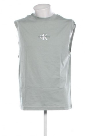 Herren Tanktop Calvin Klein Jeans, Größe S, Farbe Grün, Preis 38,99 €